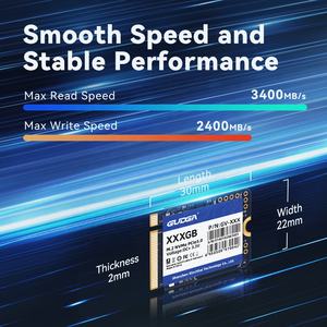 Gudga Speciale Vormfactor 512Gb Gen 3X4 M2 2230 Nvme Ssd M.2 Nvme Pcie - Product Image 2