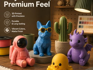 Filament PLA mat bicolore 1,75 mm 1 kg Yiqiu3D, filament d'imprimante 3D bicolore pour Creality Ender - Product Image 3