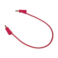 Fil de fiche banane empilable de 4.0mm câble de Test en Silicone souple pour multimètre veste noire or nu