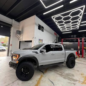 Сот Автомобильные светодиодные рабочие огни 220 В соединяемые детализирующие огни для автосалона, салон красоты, мастерская шестигранный комплект 15 - Product Image 5