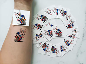 Adesivi per tatuaggi personalizzati con consegna rapida a basso contenuto di prodotti colorati Non tossici per bambini - Product Image 3