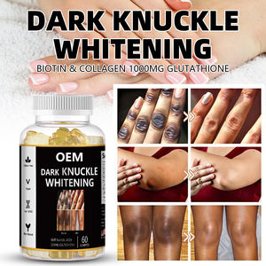 Gomitas Blanqueadoras para Nudillos Oscuros DUOZI con Glutatión, Biotina y Colágeno para Aclarar las Articulaciones y la Piel, 60 Gomitas - Product Image 2
