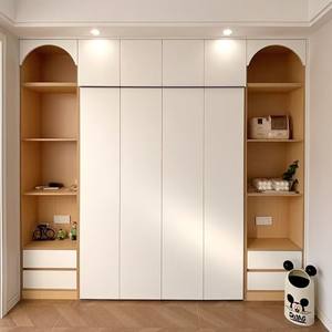 <span class=keywords><strong>Lit</strong></span> Murphy sur mesure en bois naturel, couleur bois naturel, avec <span class=keywords><strong>armoire</strong></span> intégrée pour chambre à coucher, fabrication directe d'usine - Product Image 5