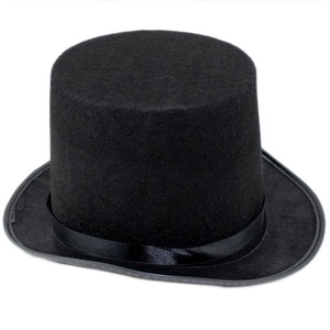 Sombrero Mágico Infantil Negro Hecho a Mano 100% Algodón/Poliéster con Logotipo Personalizado para Eventos, Suministro Directo de Fábrica - Product Image 3