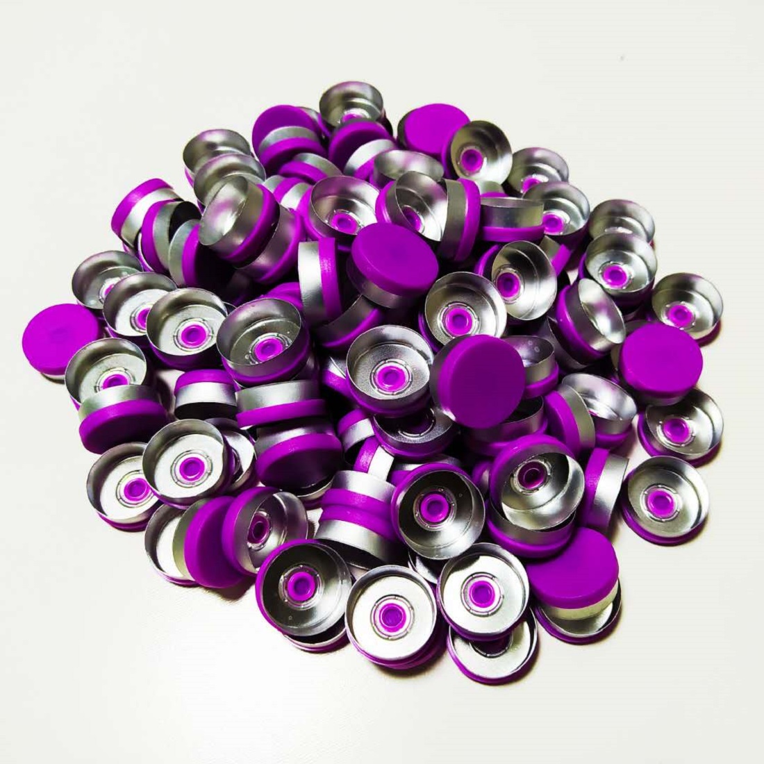 100 шт 20 мм ISmooth Pharma алюминиево-пластиковые комбинированные колпачки крышки для инъекций флакон