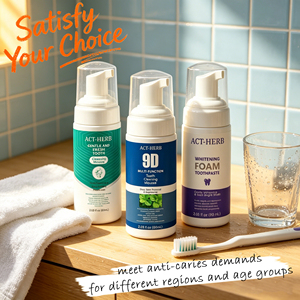 Dentifrice Mousse Yansley Anti-Taches et Anti-Mites au Xylitol, Contenant des Probiotiques pour des Effets Antibactériens et Anti-Caries - Product Image 5