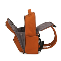 Sac à dos décontracté léger avec fermeture éclair, grande capacité, imperméable, respirant, minimaliste, avec pompon, pour le quotidien, les voyages et la randonnée