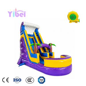 Commercial PVC <strong>Inflatable</strong> <strong>Bouncer</strong> Water Slide Outdoor Silp Slide Waterslide with Pool Water Game <strong>Inflatable</strong> <strong>Bouncer</strong> - Product Image 1