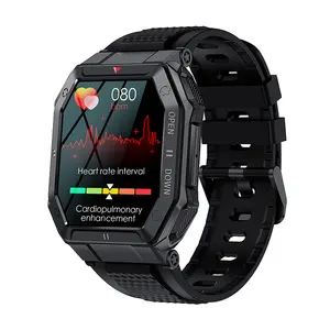 2023 New K55 Sports Smartwatch 350mah Smart Watch Men Bluetooth Call Fitness Watches Heart Rate IP68 Waterproof For Android IOS