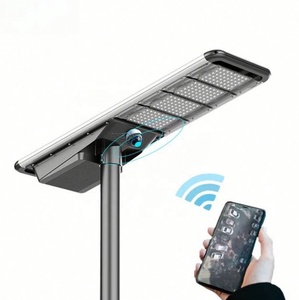 Nouvelle Lampe Solaire Extérieure Intelligente Tout-en-un Populaire avec Détecteur de Mouvement IP65, Batterie en Plastique, Garantie 5 Ans - Product Image 1