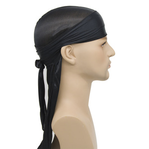 Vente en Gros <span class=keywords><strong>Livraison</strong></span> <span class=keywords><strong>Rapide</strong></span> Écharpe Casquette Pirate Chapeau Chimio Casquettes <span class=keywords><strong>Durag</strong></span> Chapeau Musulman Femmes Turban Solide Couleur Soyeux <span class=keywords><strong>Durag</strong></span> pour Hommes - Product Image 4