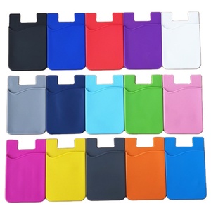 Autocollant personnalisé en silicone 3M Portefeuille intelligent Porte-cartes de téléphone portable Cadeau d'affaires pour cartes d'identité et de crédit - Product Image 1