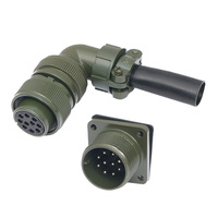 Connecteur circulaire Mil-C-5015 18 broches, boîtier 4/5/6/8/10 broches, raccord fileté, prise MS3102, MS3106A, MS3108A, prise droite ou angulaire