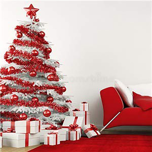 Guirlande de Noël en Tinsel Vert Brillant, Décorations Scintillantes Métalliques à Suspendre au Plafond pour le Réveillon du Nouvel An - Product Image 6