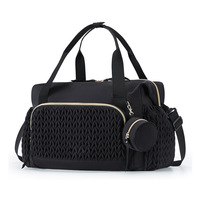 Sac à langer multifonctionnel grande capacité personnalisé avec étui à sucettes, organisateur de poussette, sac de maternité, sac de maternité pour maman et bébé, sac à couches pour l'hôpital