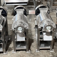 Hete verkoop spiraalvormige crusher mango & groente fruitpers 220V motor hoge productiviteit koudpers pulpmachine