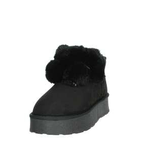 Bottines basses pour femme Laura Biagiotti, noires, taille 38, hiver, chaudes, avec fourrure - Product Image 6