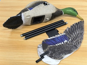 Hot Bán Nhân Tạo Mallard Vỏ Mồi Điện Bay Quay Cánh Vịt Săn Bắn Mồi Làm Từ Vật Liệu PE - Product Image 6