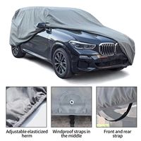 Housse de protection universelle pour étrier de frein/moteur/boîte de vitesses, imperméable et anti-poussière, en tissu Oxford durable