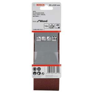 BOSCH - 2608606021 Jeu de bandes abrasives X440 65x410mm (3 pièces) -EAN 3165140163576 ABRASIFS PAPIERS ABRASIFS - Product Image 2