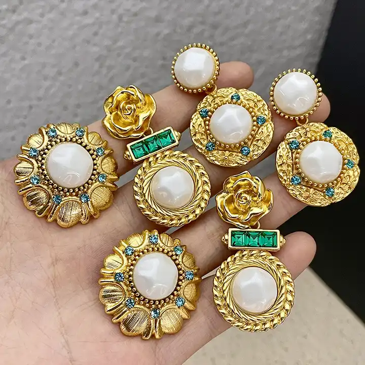 Stud.|luxury Rhinestone Heart Stud Earrings For Women - Fashion Jewelry Gift