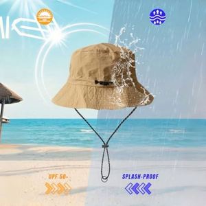 Sombrero de Pescador Plegable, Impermeable, Ajustable y Personalizado, para Escalada al Aire Libre, Protección Solar para Hombres y Mujeres - Product Image 4