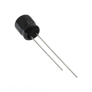 Condensateur Radial TH USR0G221MDD1TE 220 uF CAP ALUM 220UF 20% 4V, Distributeur Autorisé - Product Image 1