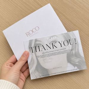 Conception personnalisée de logo de haute qualité, impression de cartes de visite avec message, matériau en carton, impression à l'écran pour les petites entreprises - Product Image 2