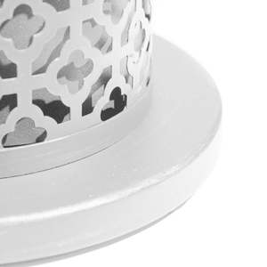 Cheminée bioéthanol table cheminée bio TOLOSA Blanc D20 x H49.5 interne externe - Product Image 6