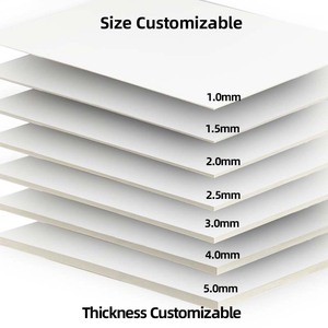 Chất lượng cao 300gsm 350GSM GC1 ban ngà fbb gấp hộp Hội Đồng Quản trị giấy 70x100cm để đóng gói hộp các tông màu trắng - Product Image 5