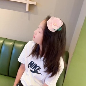 Vendita calda fermagli per capelli con fiori coreani per bambini accessori moda fata mollette in garza dolce forcine per capelli per ragazza gioielli - Product Image 6
