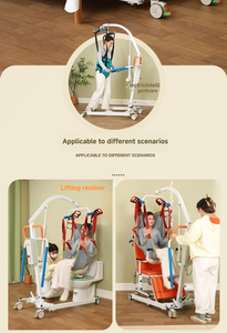 Peralatan pengangkat rehabilitasi pasien orang tua, peralatan Lift kereta dorong selempang untuk pasien cacat tua - Product Image 2