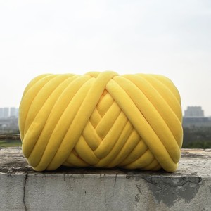 Hilados de loto, venta al por mayor, 1500g, 3cm, tubo de algodón de terciopelo corto, trenza rellena, manta tejida a mano, hilo grueso - Product Image 5