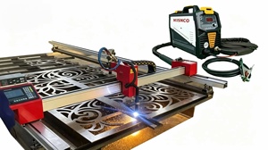 เครื่องตัดพลาสม่า CNC แบบโครงเหล็กน้ำหนักเบา รุ่นประหยัด พกพาสะดวก พร้อมซอฟต์แวร์ FastCAM สำหรับงานเหล็ก - Product Image 3
