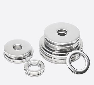 LeGood 316 Arandelas planas de acero inoxidable 8mm ID 24mm OD 2mm de espesor - Product Image 5