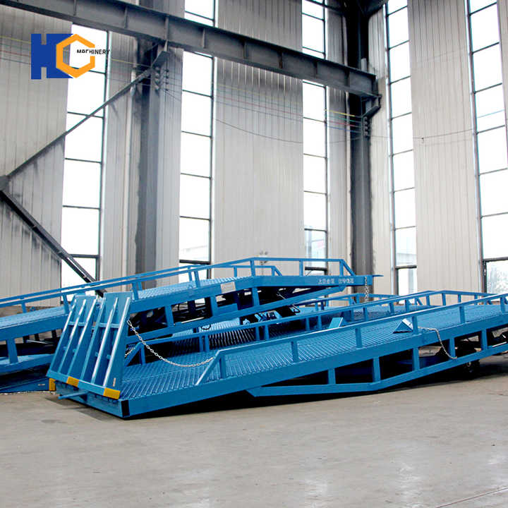 Duty Truck Loading Ramp Container Loading Dock Ramp Slope for 10 Ton ...