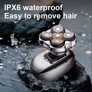5 in 1 Bald <b>Head</b> Hair Trimmer Shaver Kit Beard <b>Razor</b> 8D Cordless IPX7 Waterproof Portable Electric Shaver Body Use Grooming Kit - Product Image 2