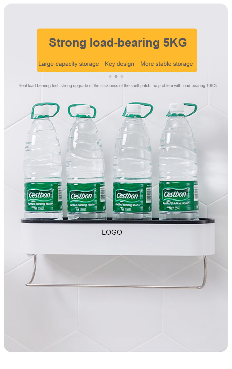 Bathroom moisture proof storage rack ventilation tower hanger easy take two tier design Bathroom moisture-proof storage rack