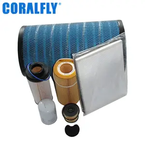 2144993 Coralfly High Quality Heavy Duty Filtro De Aire 1679397 2144993 For Daf Filter