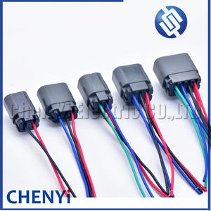 2/<span class=keywords><strong>3</strong></span>/4/6/8 Pin su geçirmez konektör tel soket kablo demeti 7223-1824-40 7223-1834-40 7223-1844-40 7223-1864-40 7223-1884-40 - Product Image 4