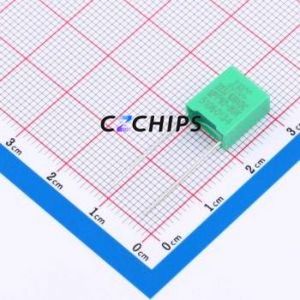 ตัวเก็บประจุแบบฟิล์ม JWMPP92-223J630VDCP7.5B4 แบบ Through hole (THT), ระยะขา P=7.5 มม. 22nF 5% 630V โพลีโพรพิลีนเคลือบโลหะ - Product Image 1