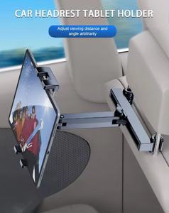 ที่วางโทรศัพท์ในรถยนต์แบบพับเก็บได้360 ° ที่วางโทรศัพท์ในรถยนต์อเนกประสงค์เหมาะสำหรับ <span class=keywords><strong>iPad</strong></span> แท็บเล็ตโทรศัพท์มือถือ - Product Image 4