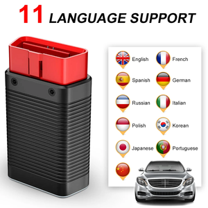 LAUNCH AIOBD Connecteur Bluetooth Outils de diagnostic automobile Analyse complète du système Rapport AI Lecteur de code OBD2 pour système Android IOS - Product Image 4