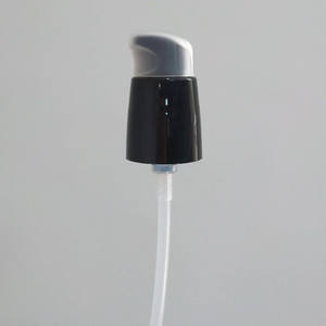 Bomba dosificadora de crema blanca de PP de 20 mm (izquierda/derecha) de gran venta para botella de base de maquillaje, suero, limpiador <span class=keywords><strong>facial</strong></span>, aceite esencial - Fabricante de bombas de <span class=keywords><strong>tratamiento</strong></span> - Product Image 5