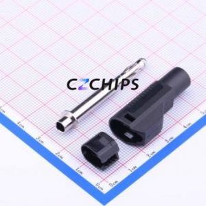 25.452.2 Banana Plug / Alligator Clip Connector ( Connector Type: Banana Plug )( Rated Voltage: 60V )( Rated Current: 32A ) - Product Image 1