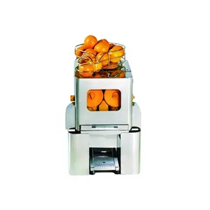 Máquina automática de fazer suco de laranja comercial, aço inoxidável