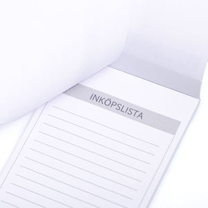 Eco Friendly Strong Grip Refillable Thick <b>Paper</b> Magnetic Memo Pad Grocery List Pad Magnetic Notepad for <b>Kitchen</b> Planning - Product Image 2