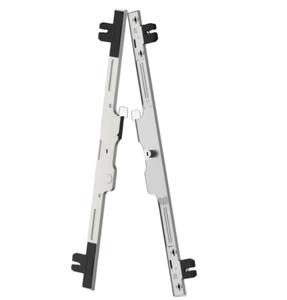 Di alta qualità Design moderno in alluminio avvolgibile porta accessorio serratura di sicurezza per alberghi appartamenti facile installazione a vite - Product Image 6