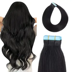 Remy Onzichtbare Geniale Tape In Hairextensions Genie Haar Inslag Naadloze Geniale Tape