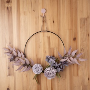 Corona de Flores Artificiales Wanola, Anillo de Hortensias, Decoración de Pared, Decoración del Hogar, Accesorio para Bodas CF01036 - Product Image 1